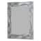 Head West Frameless Reeded Mosaic Printed Wall Décor Mirror